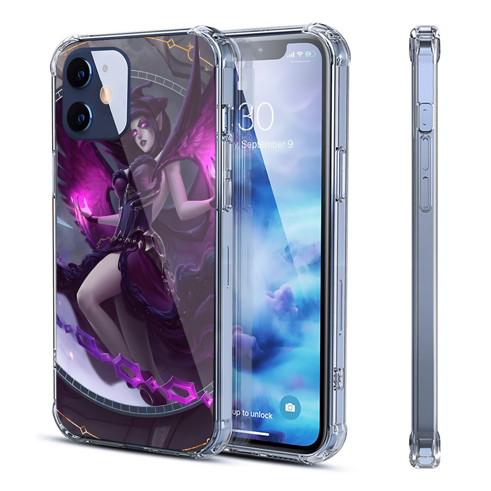 （画像用） リーグ・オブ・レジェンド League of Legends LOL 【iPhone 12シリーズ対応】透明スマホケース（クリアソフトケース）